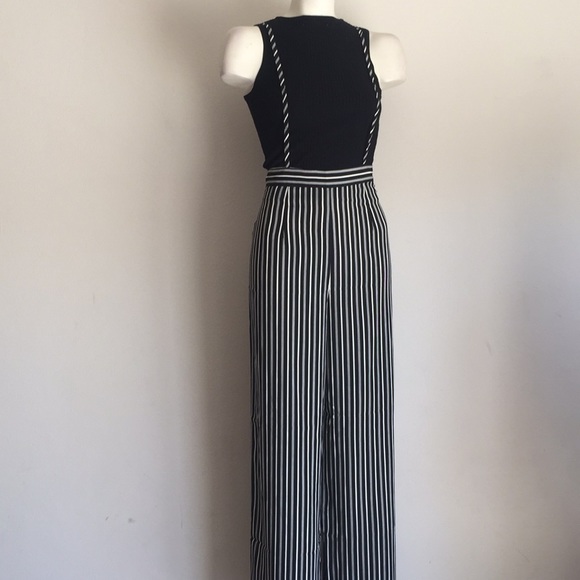 Dresses & Skirts - Overall Jumpsuit Striped NWT